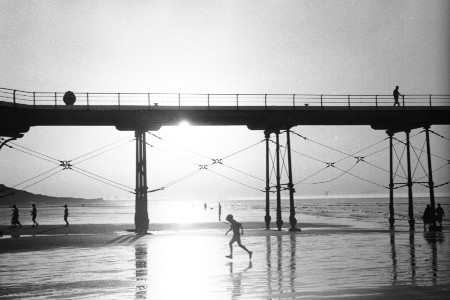 Beach Running Photograph by David Eadington ©2025 David Eadington. Contact dave@eadington.co.uk 