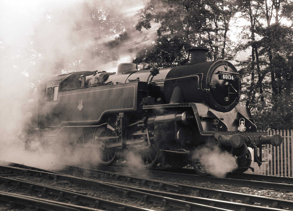 In Steam Photograph by David Eadington ©2024 David Eadington. Contact dave@eadington.co.uk
