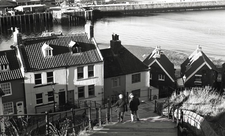 Whitby Steps Photograph by David Eadington ©2025 David Eadington. Contact dave@eadington.co.uk