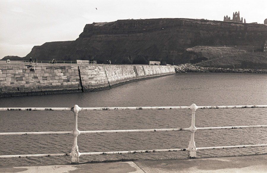 Whitby Pier Photograph by David Eadington ©2025 David Eadington. Contact dave@eadington.co.uk